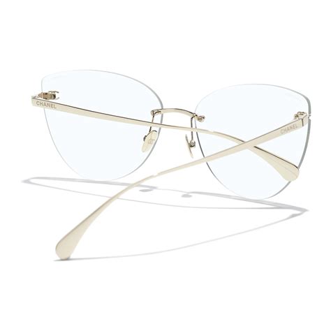 chanel titanium eyeglasses|CHANEL Eyewear: Cat Eye Blue Light Glasses, titanium — .